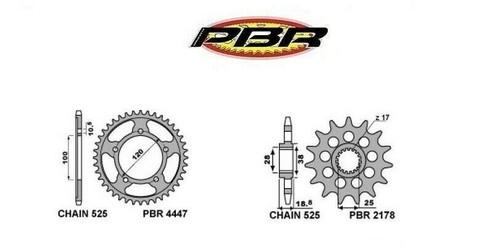 Transmission aprilia tuono - transmission,