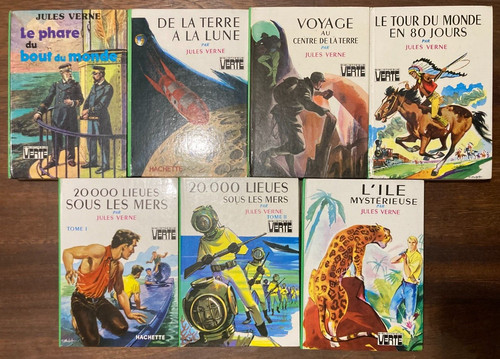 Lot jules verne - 14, collection