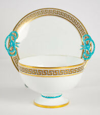 Royal Doulton année 1825 Rare Bouillon et son Plat de Présentation