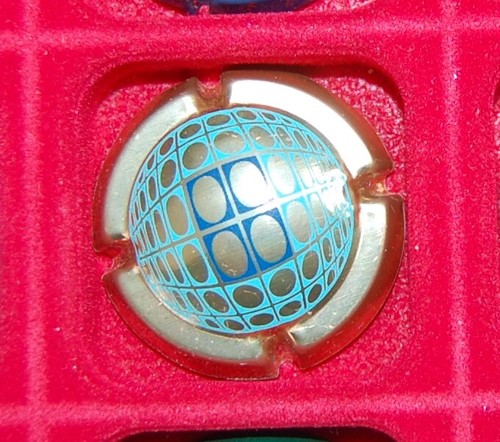 Plaque muselet de - de,
