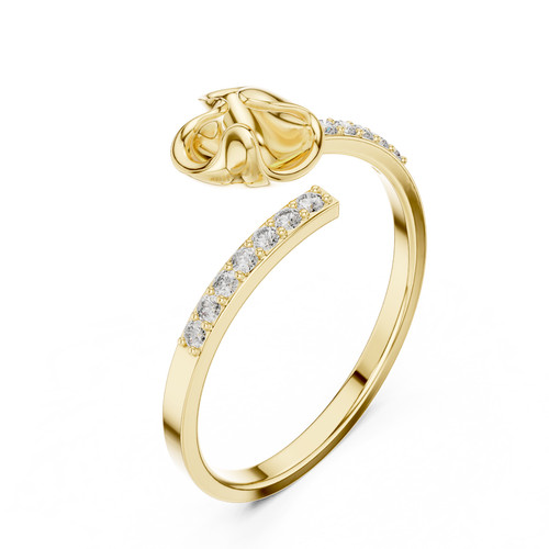 Bague certifiée diamant