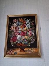 Cadre canevas "Le bouquet"