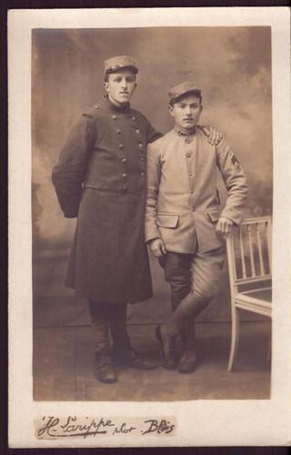Carte photo soldats l un - 2,