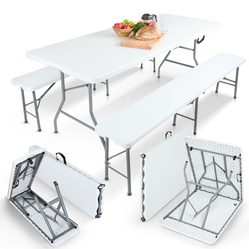 Arebos table pliante - pliante, buffet