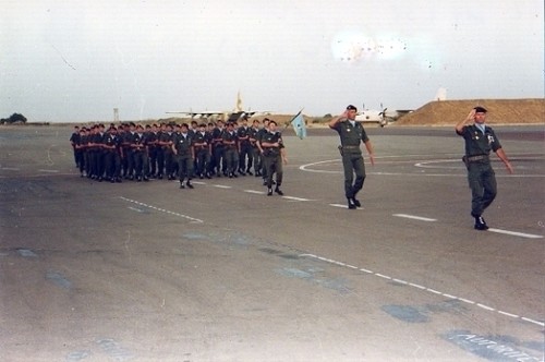 Militaria défilé des - -,