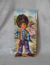 Tableau  / planchette poulbot