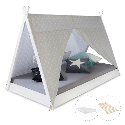 Lit enfant tipi matelas 90x200 - enfant,