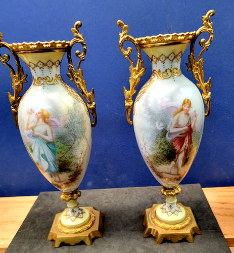 Vintage porcelain sevres type - vintage,