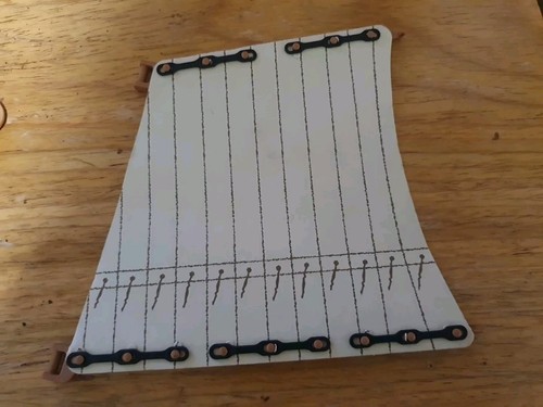 Armature voile arriere - armature, bateau