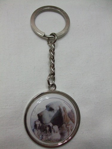 Porte clés métal chien - en,