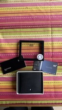 Portefeuille Montblanc Noir Neuf