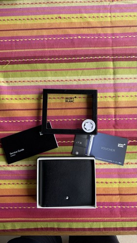 Portefeuille montblanc noir - portefeuille,