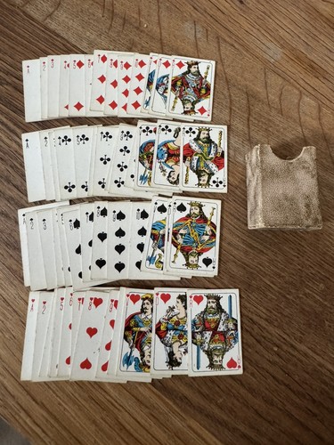 Ancien jeu cartes - de, 52