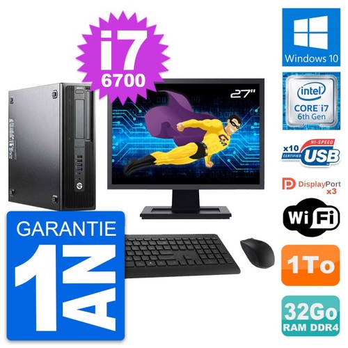Z240 sff ecran intel - pc,