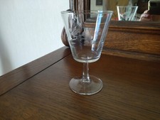 11 verres à eau vintage en