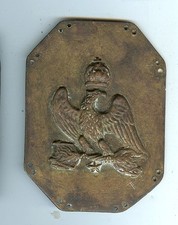 Plaque de métier - 1° Empire