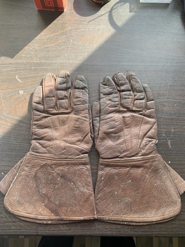 Gants cuir pilote 40 - cuir,