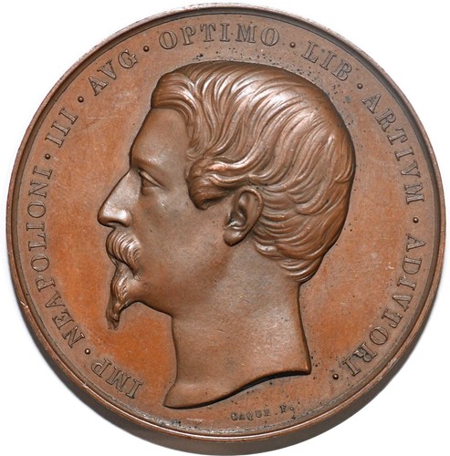Médaille napoleon iii - ,