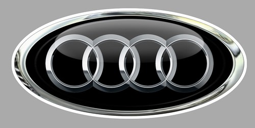 Audi sticker vinyle laminé - ,
