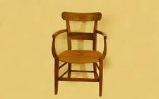 Fauteuil paille XIXème