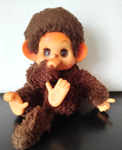 Kiki peluche yeux noisettes - kiki,
