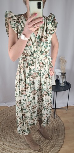 Robe longue fleurie - robe,