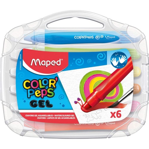 Crayons couleur gel - -,