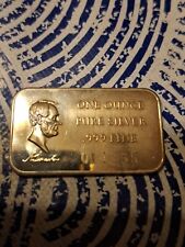 1972 Abraham Lincoln Par Madison Excellent État 1 L Argent Président Americain D