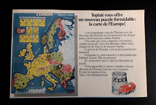 PUBLICITÉ de PRESSE - YOPLAIT 1975
