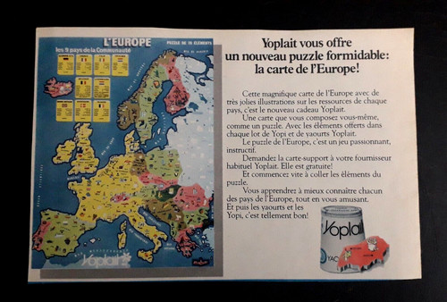 Publicité presse yoplait - de,