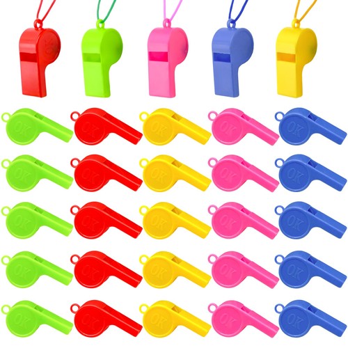 Lot 100 sifflets en - sifflets,