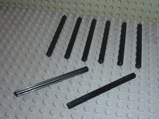 Axe LEGO TECHNIC Black Axle 8 ref 3707 / Set 8868/9609/7191/8479/8461/9856/8439