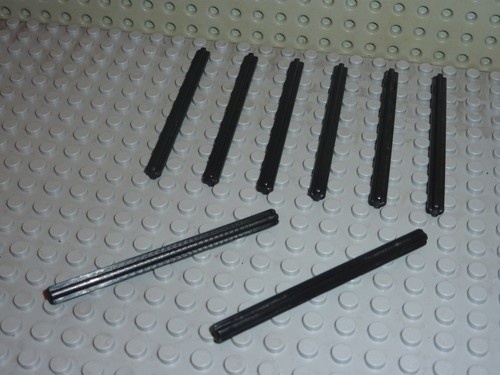 Axe lego technic black axle - black,