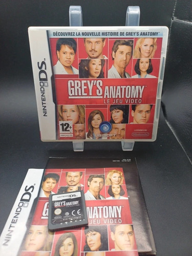 Grey anatomy jeu nintendo - anatomy,