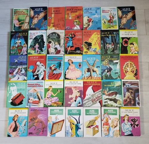 Lot livres alice caroline - livres,