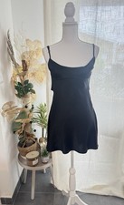 Robe Mini Zara Noir Taille m
