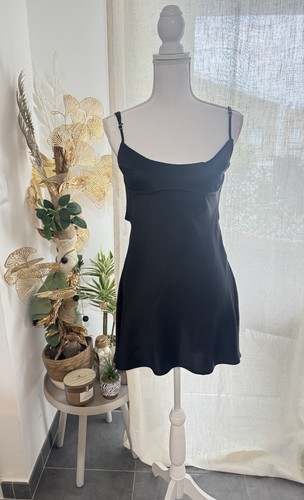 Robe mini zara noir taille - noir,