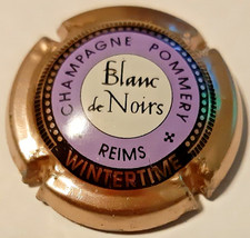 Capsule de Champagne Pommery Blanc de Noirs, violet Wintertime N°82