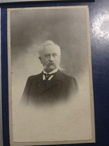 Cdv portrait 1900 homme - cdv, c.1900