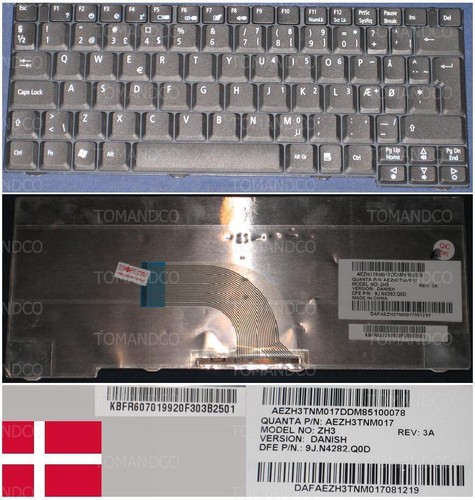 Clavier qwerty danois acer - qwerty,