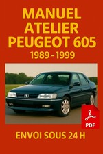 Manuel Atelier PEUGEOT 605