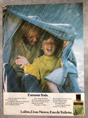 Publicité papier parfum - papier,