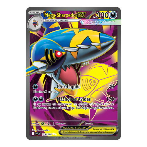 Méga sharpedo 113 - méga-sharpedo, ex