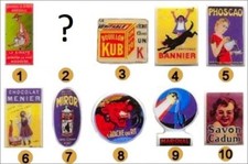 2010 ARGUYDAL LES PLAQUES EMAILLEES dont le CHOCOLAT FEVE PORCELAINE 2D au choix