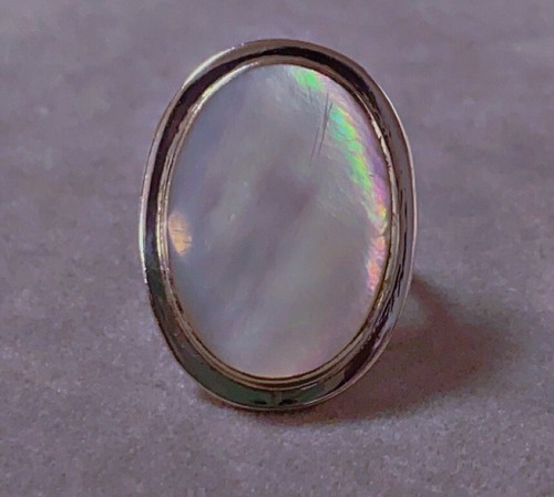 Superbe ancienne bague argent