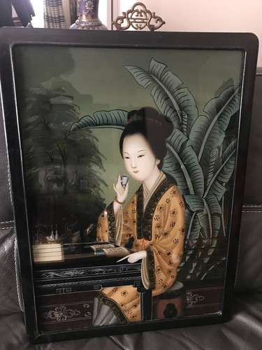 Tableau peinture fixee sous - peinture,