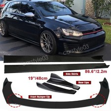 Front Bumper Lip Spoiler /Side