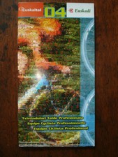 CYCLISME  Euskaltel Euskadi livret 2004 avec signatures/autographes