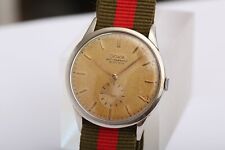 Doxa Anti Magnetic! Jumbo 37mm case! vintage! Stunning Tropical dial!