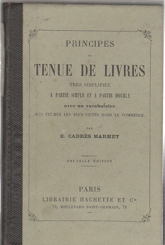 Principes tenue livres - de,